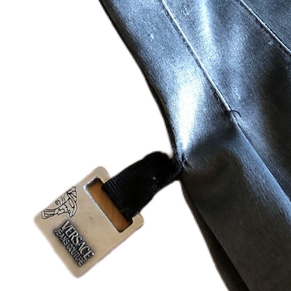 ONE DAY Versace stretch satin dress A jaw dropper! - Picture 5 of 8